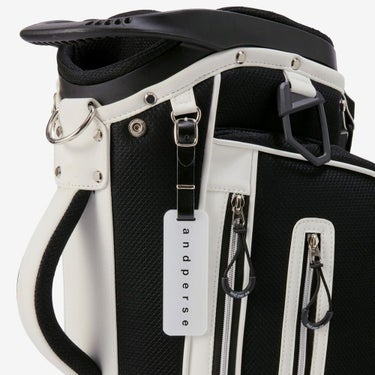 アンパスィ and per se　キャディバッグ AUS7126 20 ブラック　2026年モデル ブラック  詳細7