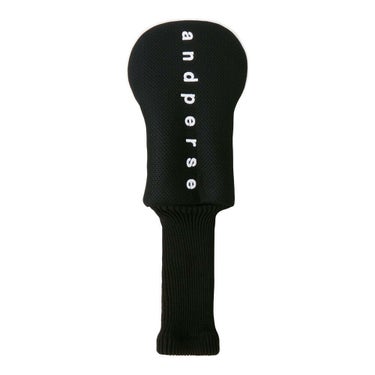 アンパスィ and per se　ドライバー用 ヘッドカバー AUS7136 20 ブラック　2026年モデル ブラック  詳細1