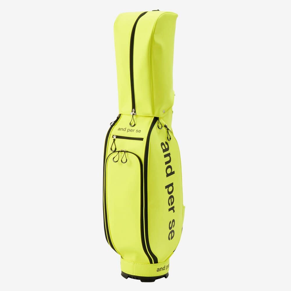 アンパスィ and per se　キャディバッグ AUS7306 63 ライム　2026年モデル ライム  詳細2