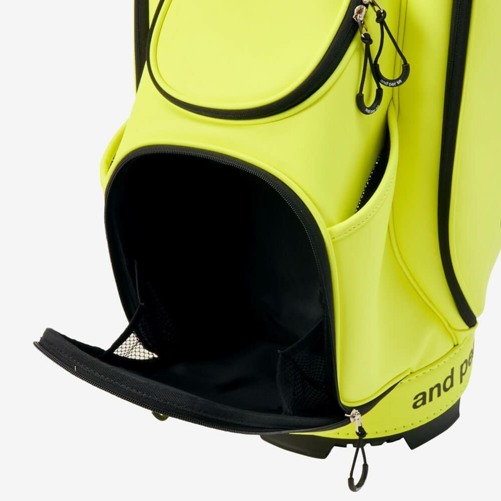 アンパスィ and per se　キャディバッグ AUS7306 63 ライム　2026年モデル ライム  詳細4