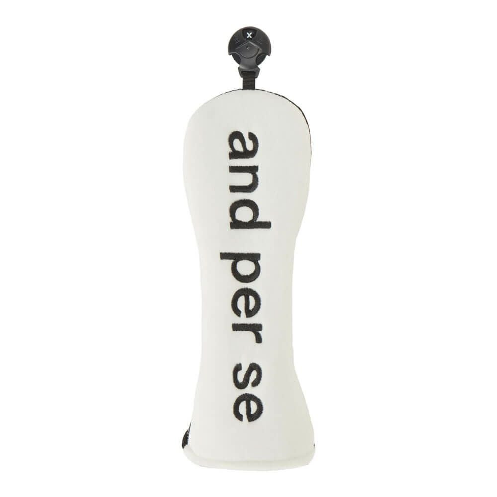 アンパスィ and per se　ユーティリティ用 ヘッドカバー AUS7336 10 ホワイト　2026年モデル ホワイト