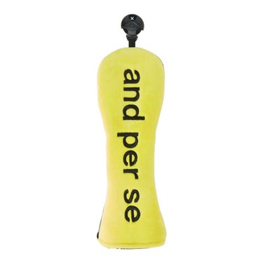 アンパスィ and per se　ユーティリティ用 ヘッドカバー AUS7336 63 ライム　2026年モデル ライム  詳細1