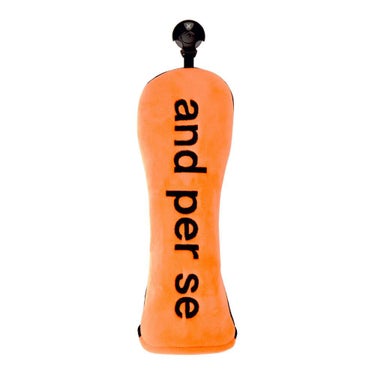 アンパスィ and per se　ユーティリティ用 ヘッドカバー AUS7336 75 オレンジ　2026年モデル オレンジ