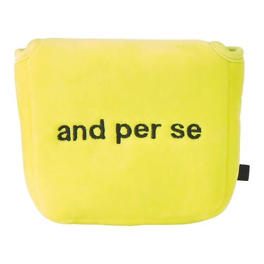 アンパスィ and per se　パターカバー マレット型 AUS7356 63 ライム　2026年モデル ライム  詳細1