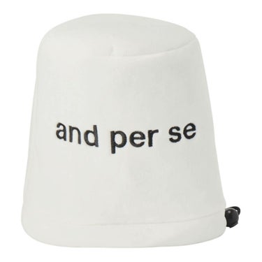 アンパスィ and per se　アイアンカバー AUS7366 10 ホワイト　2026年モデル ホワイト