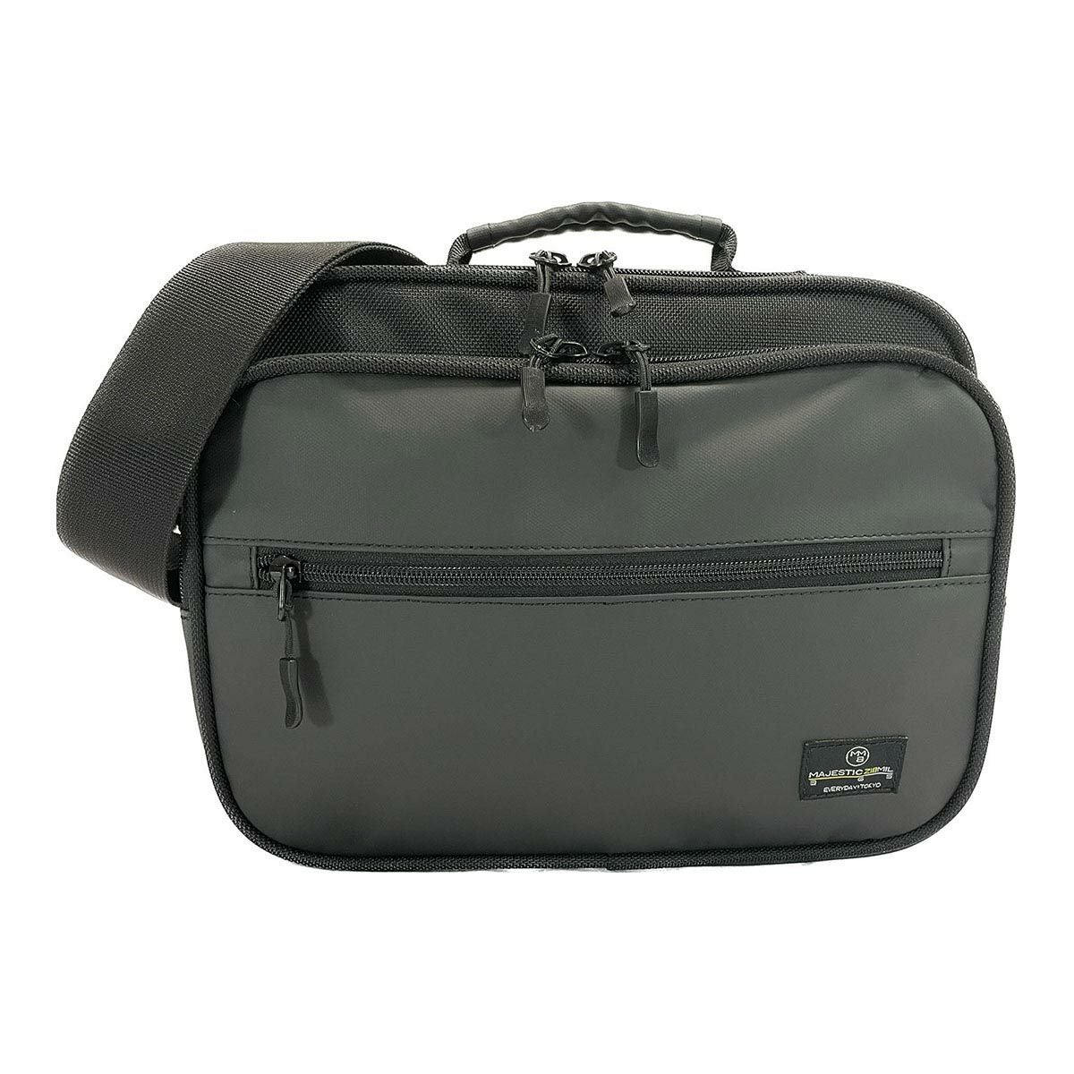 マジェスティックミル majestic365mil COMPACT NEO SHOULDER ブラック ビジネスバッグ