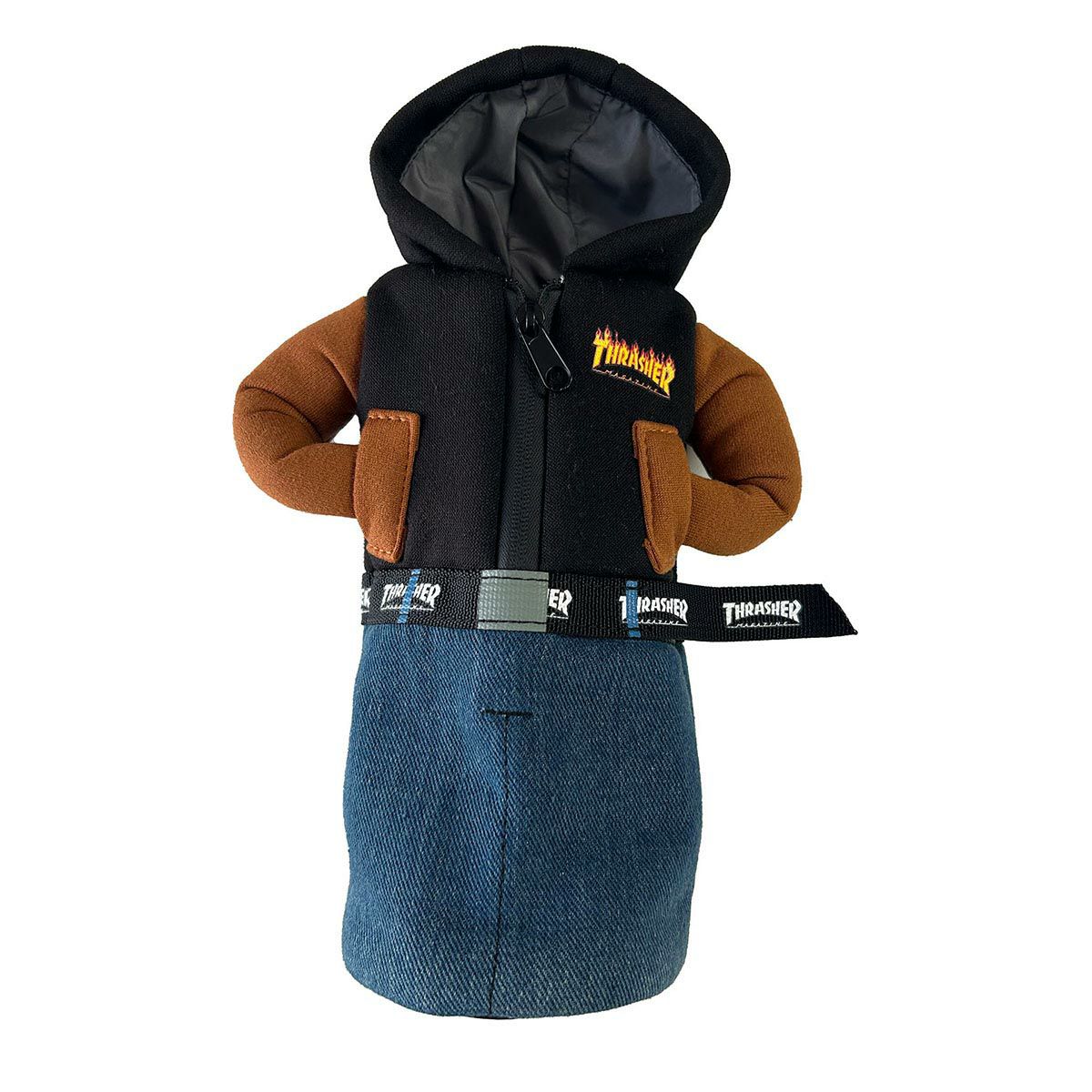 スラッシャー THRASHER ボトルホルダー0002 L ブラウン