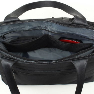 バーマス BERMAS　 バウアーゲーエン 縦型トート ブラック　 2022  詳細5