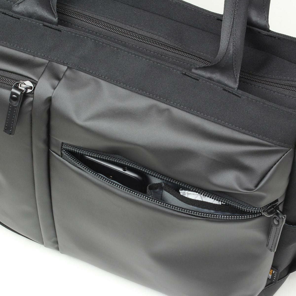 バーマス BERMAS　 バウアーゲーエン 横型トート ブラック　 2022  詳細6