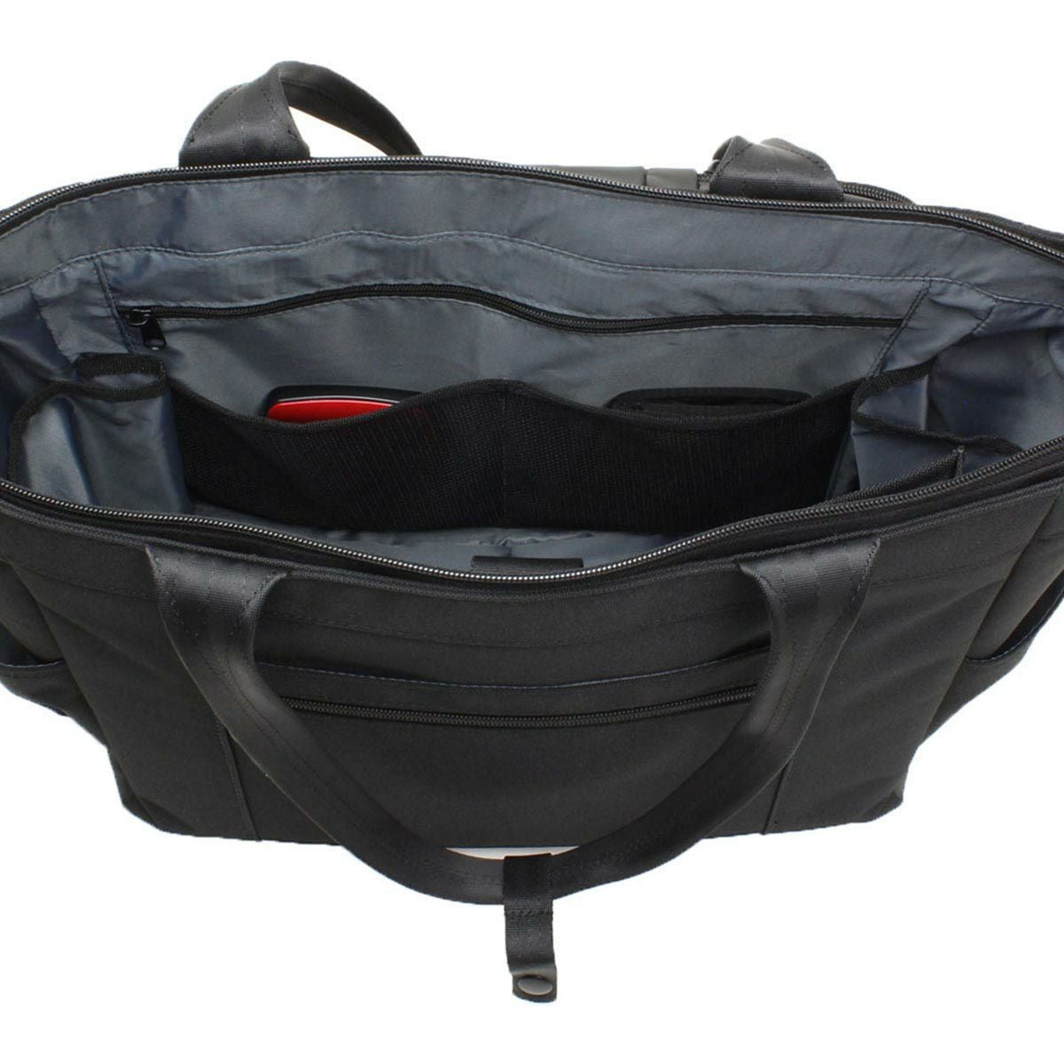 バーマス BERMAS　 バウアーゲーエン 横型トート ブラック　 2022  詳細7