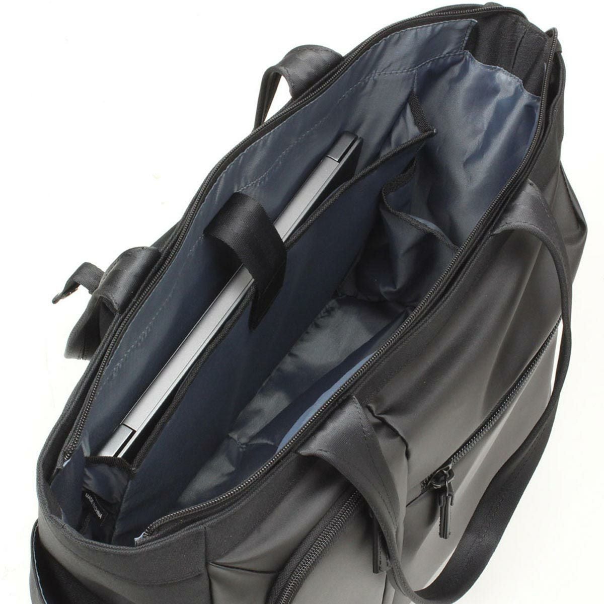 バーマス BERMAS　 バウアーゲーエン 横型トート ブラック　 2022  詳細8