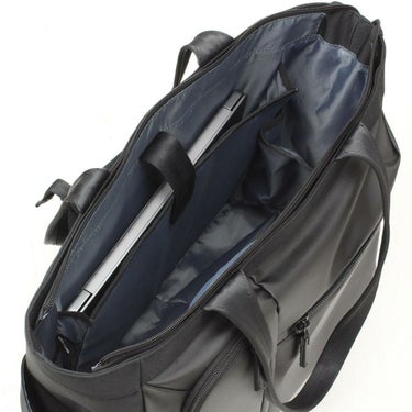 バーマス BERMAS　 バウアーゲーエン 横型トート ブラック　 2022  詳細8