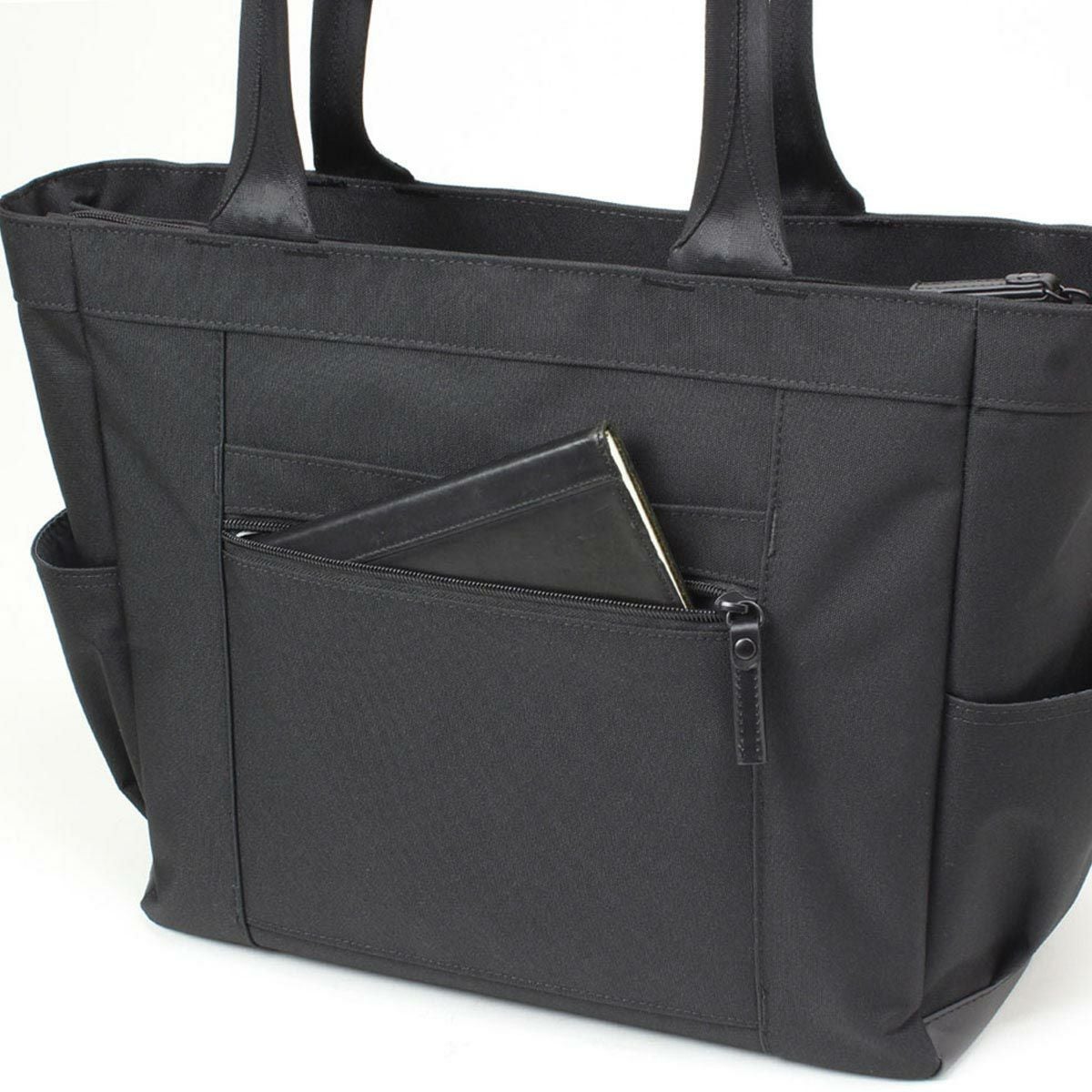 バーマス BERMAS　 バウアーゲーエン 横型トート ブラック　 2022  詳細11