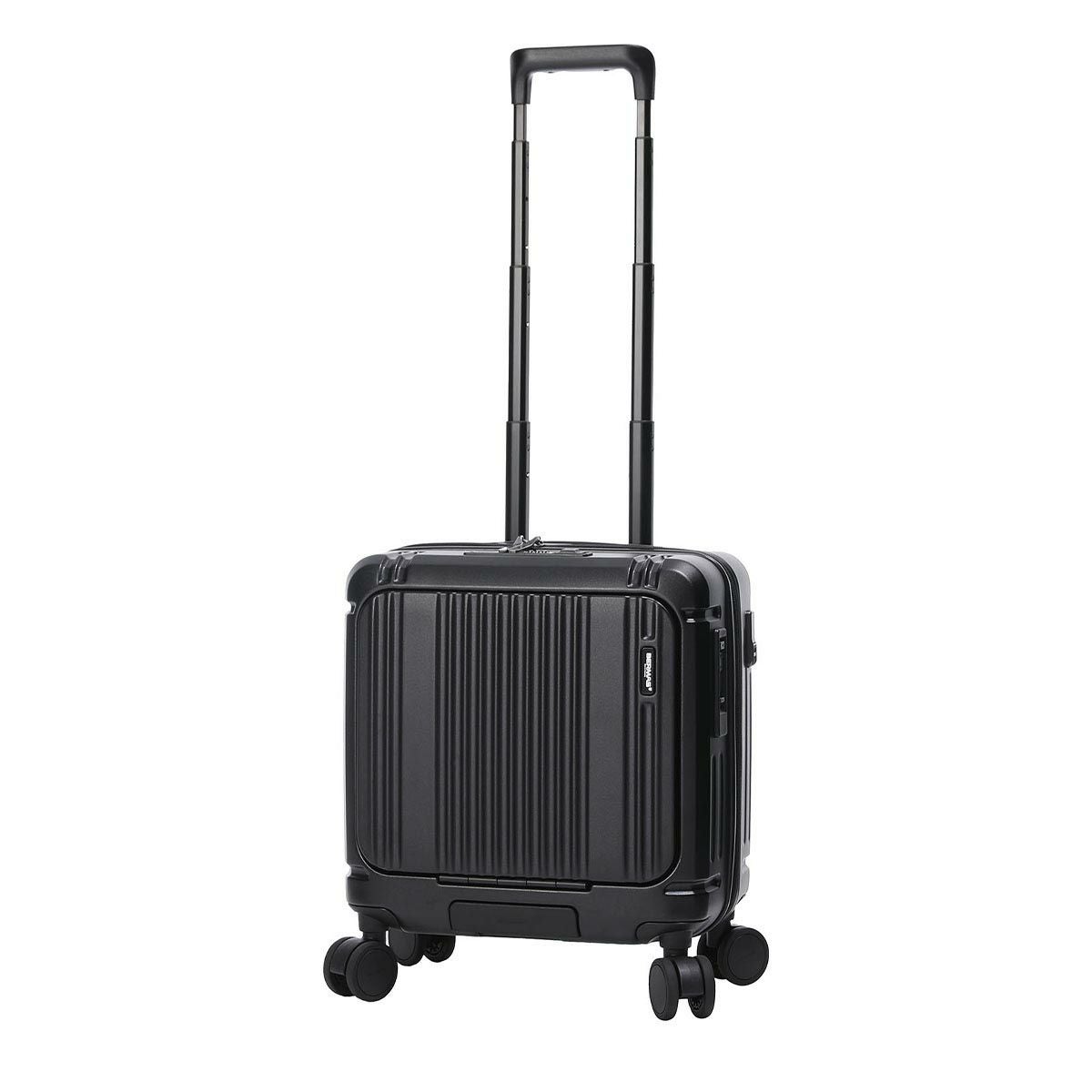 FENDI モンスター 2輪 35L キャリーケース バグズ ナイロン ブラック バーマス BERMAS INTER CITY2 PRO ワンタッチフロントオープン 39c