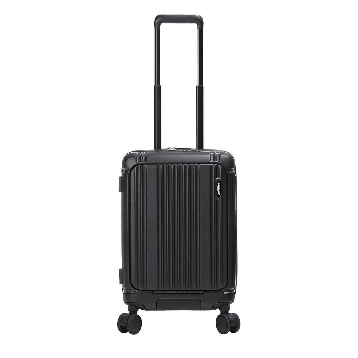 バーマス BERMAS　 INTER CITY2 PRO ワンタッチフロントオープン48c ブラック　キャリーケース 2025 春夏  詳細1