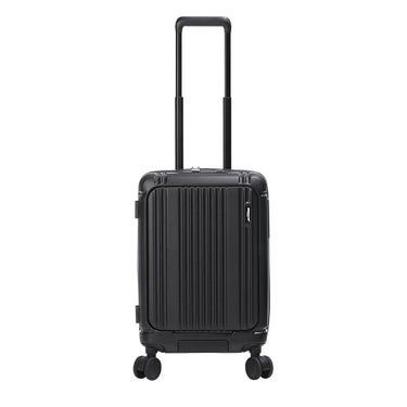 バーマス BERMAS　 INTER CITY2 PRO ワンタッチフロントオープン48c ブラック　キャリーケース 2025 春夏  詳細1