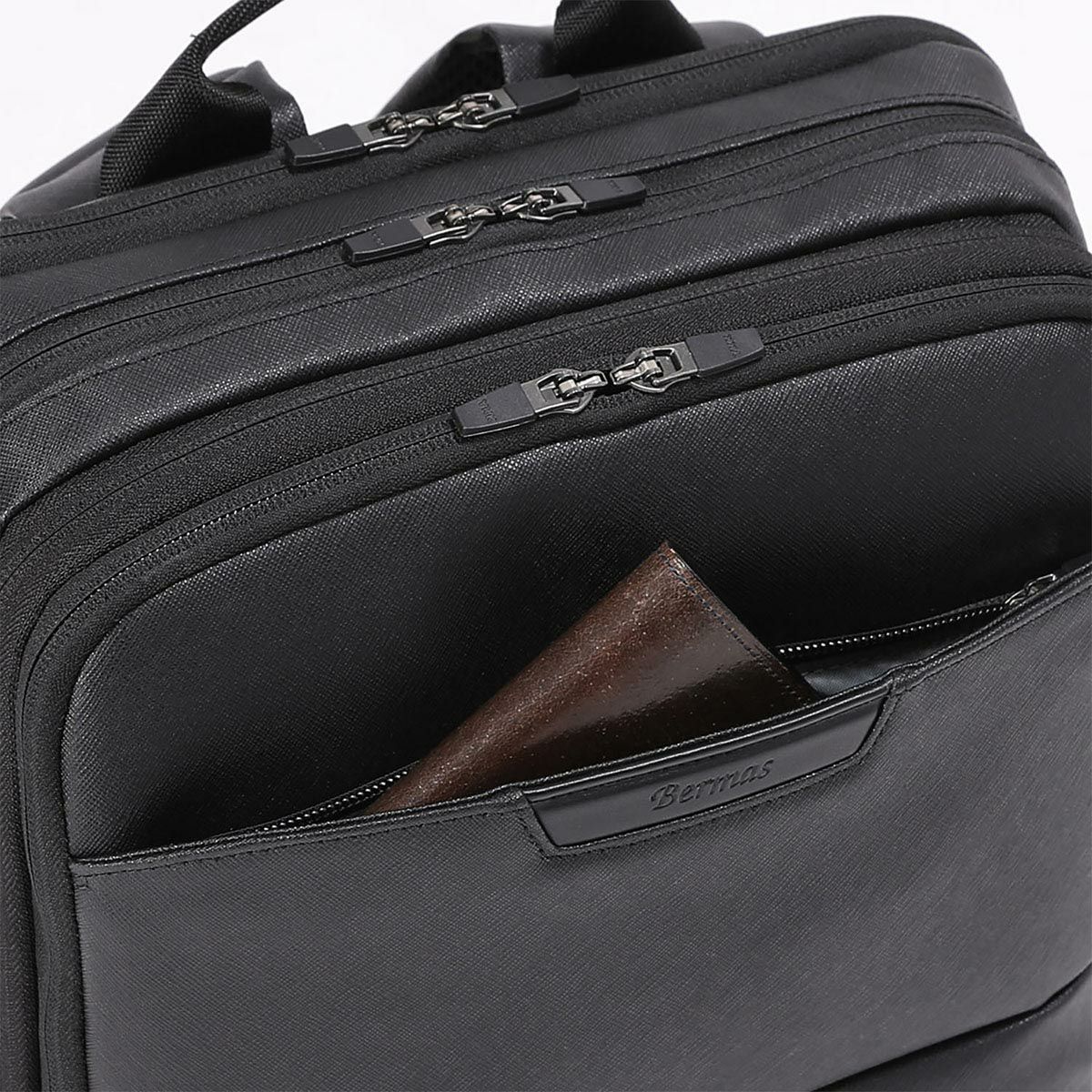 バーマス BERMAS　 DuliteF 2層リュック39cEX5c ブラック　バックパック 2024 秋冬  詳細7