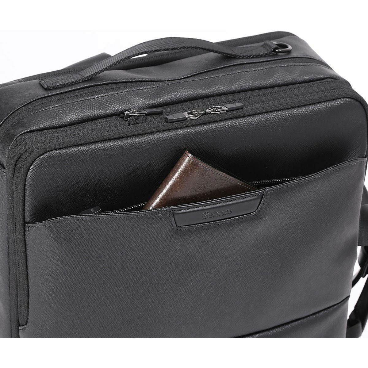 バーマス BERMAS　 DuliteF 3wayリュックEX6c ブラック　バックパック 2024 秋冬  詳細12