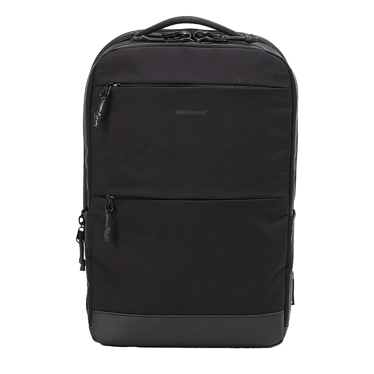 バーマス BERMAS　 BAUER IV 2層リュックM ブラック　バックパック 2024 秋冬  詳細1