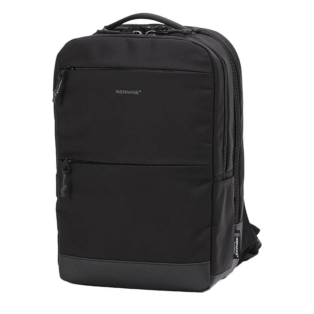 バーマス BERMAS　 BAUER IV 2層リュックM ブラック　バックパック 2024 秋冬  詳細2