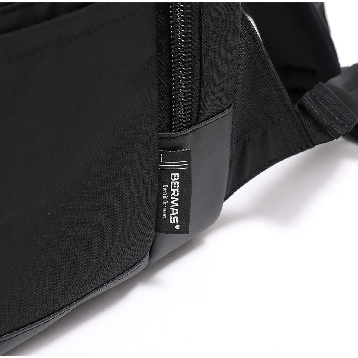 バーマス BERMAS　 BAUER IV 2層リュックM ブラック　バックパック 2024 秋冬  詳細15