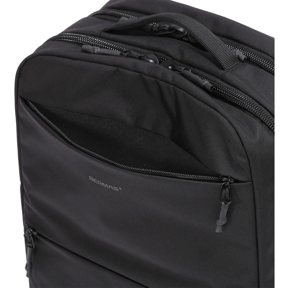 バーマス BERMAS　 BAUER IV 2層リュックL ブラック　バックパック 2024 秋冬  詳細7