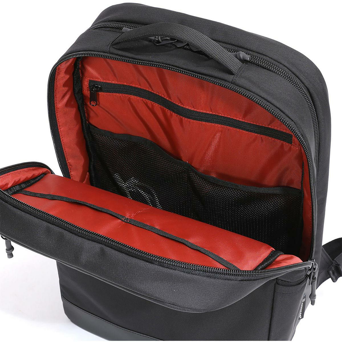 バーマス BERMAS　 BAUER IV 2層リュックL ブラック　バックパック 2024 秋冬  詳細11