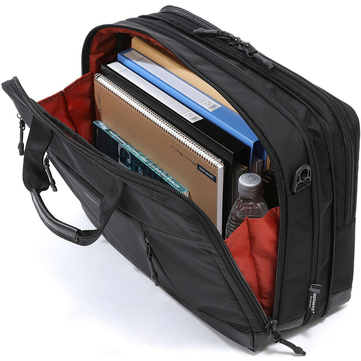 バーマス BERMAS　 BAUER IV 2層ブリーフ42cEX ブラック　ブリーフケース 2024 秋冬  詳細9