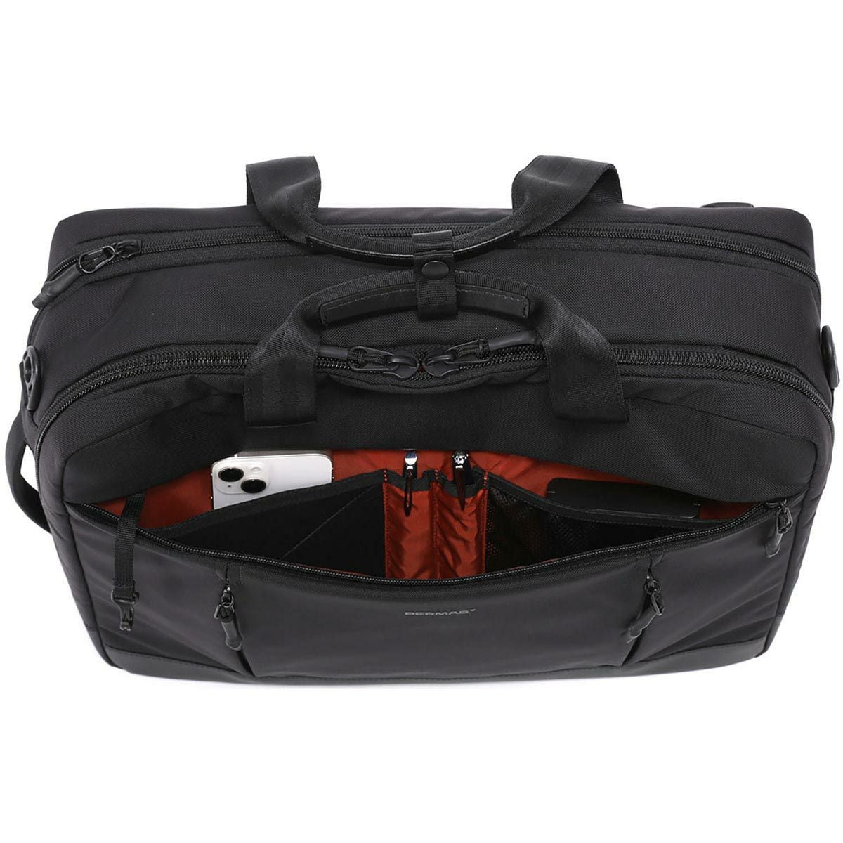 バーマス BERMAS　 BAUER IV 3wayオーバーナイター ブラック　ブリーフケース 2024 秋冬  詳細10