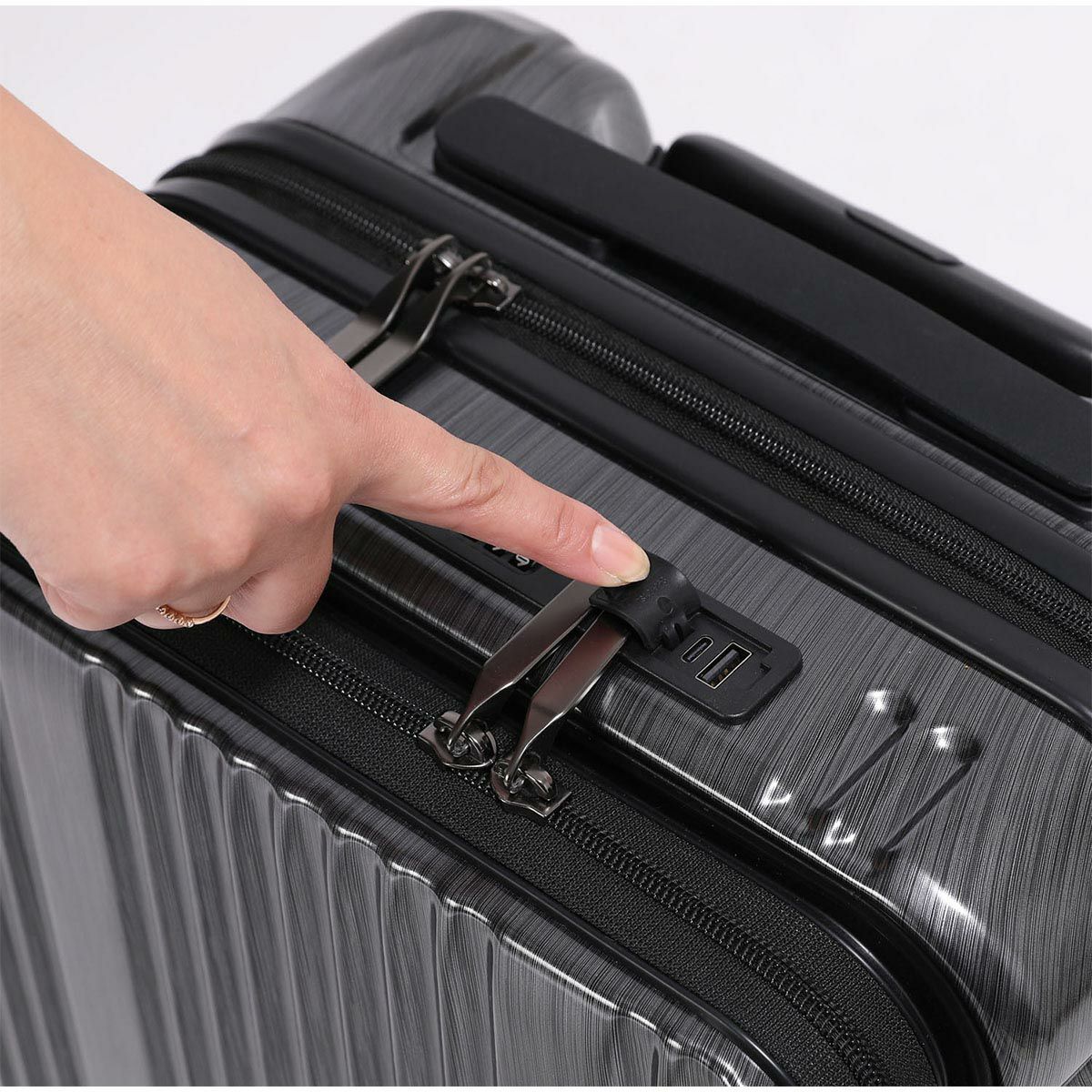 バーマス BERMAS　 INTER CITY2 フロントオープン47c　キャリーケース 2025 春夏  詳細17