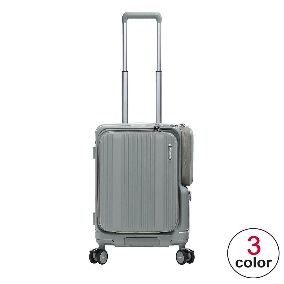 バーマス BERMAS　 EURO CITY3 サイドポケット付きフロントオープン48c　キャリーケース 2025 春夏  詳細1