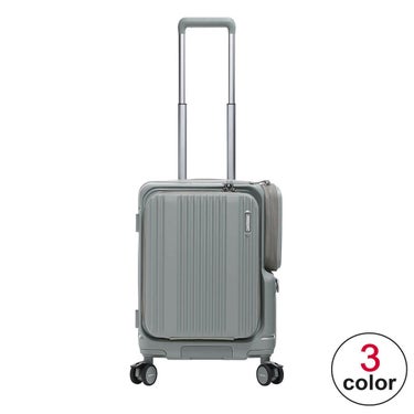 バーマス BERMAS　 EURO CITY3 サイドポケット付きフロントオープン48c　キャリーケース 2025 春夏  詳細1