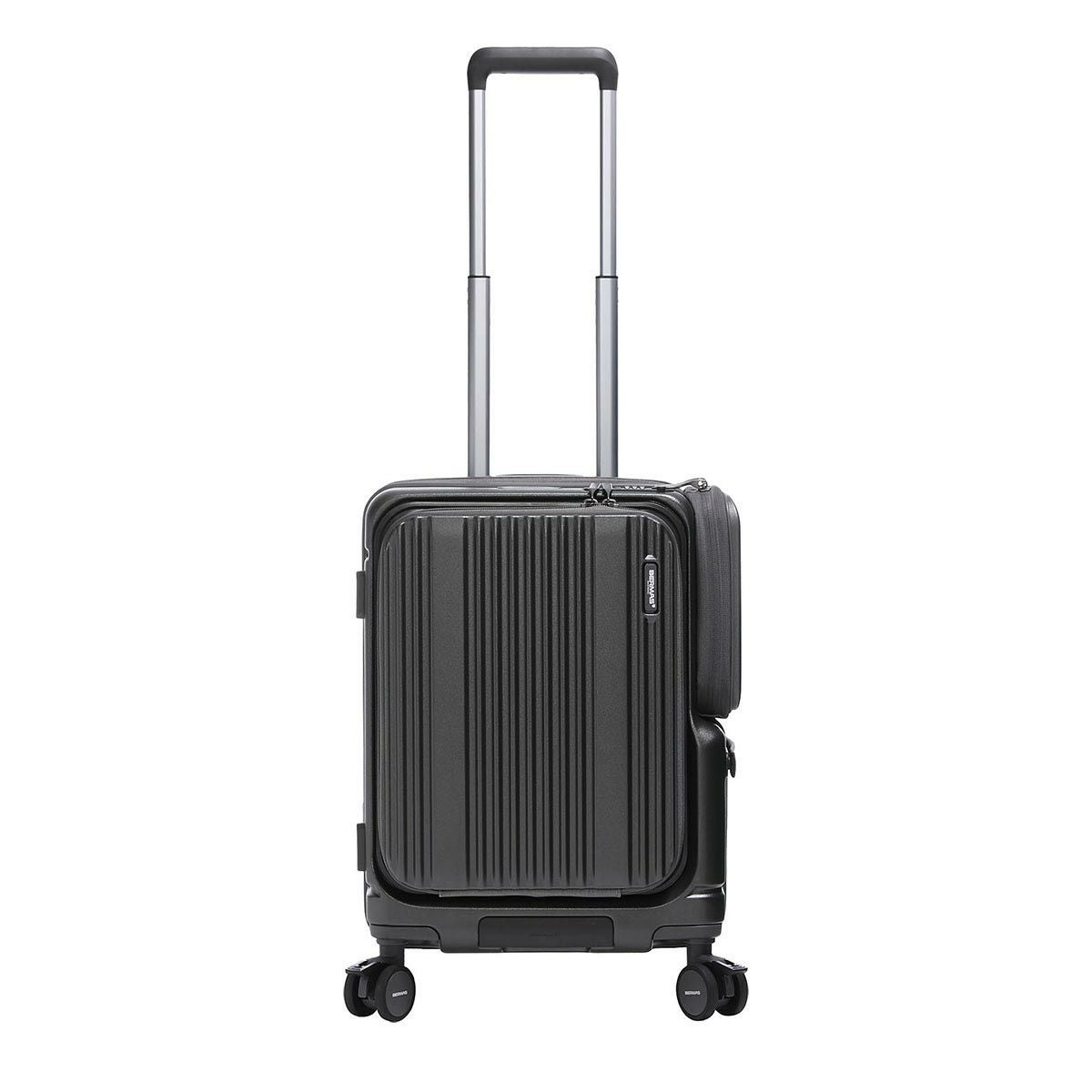 バーマス BERMAS　 EURO CITY3 サイドポケット付きフロントオープン48c　キャリーケース 2025 春夏  詳細4