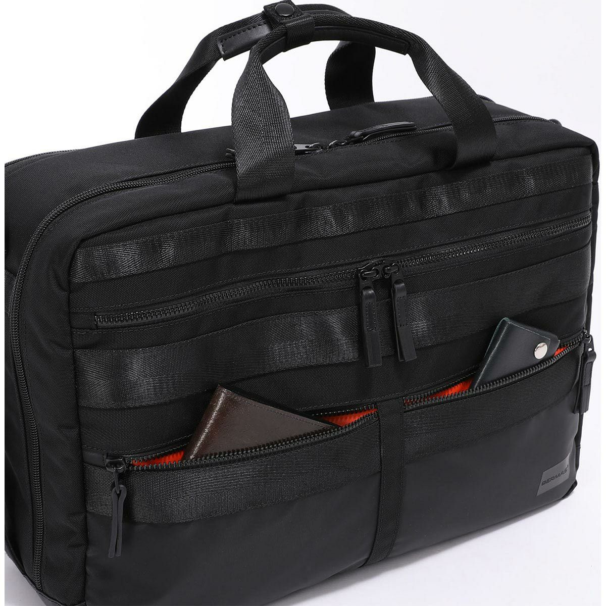 バーマス BERMAS　 BAUER BIZ SMART 3wayオーバーナイター ブラック　ブリーフケース 2025 春夏  詳細8