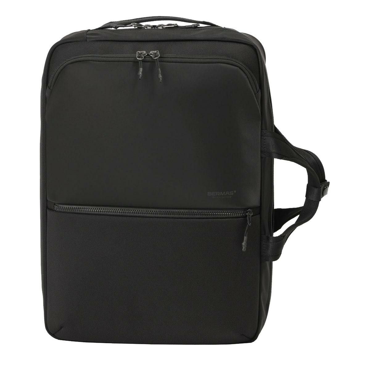 バーマス BERMAS CITYSCAPE オーバーナイター 2WAYリュック ブラック バックパック 20L