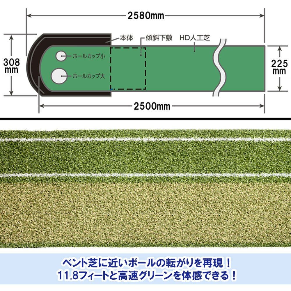 ダイヤ　ツインパターグリーン HDR TR-5009 詳細5