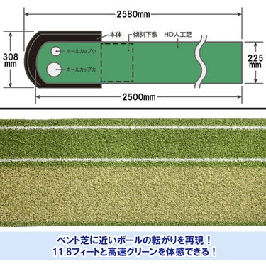 ダイヤ　ツインパターグリーン HDR TR-5009 詳細5