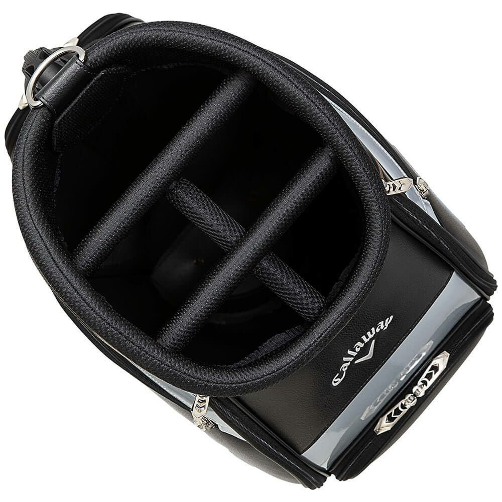 キャロウェイ　Exia エクシア メンズ キャディバッグ 26 JM 5126008 ブラック/シルバー　2026年モデル ブラック/シルバー 詳細4