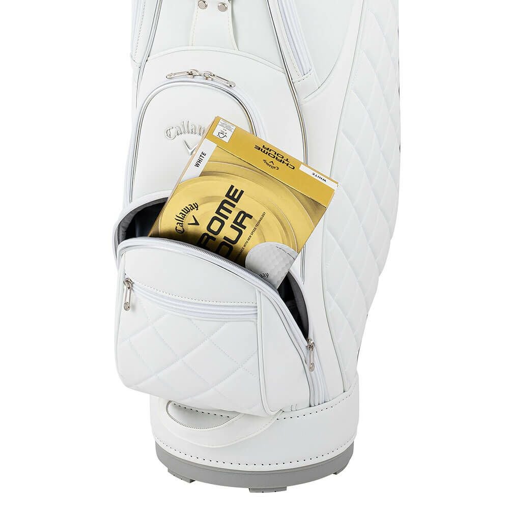 キャロウェイ　Uptown アップタウン レディース キャディバッグ 26 JM 5126031 ホワイト　2026年モデル ホワイト 詳細5