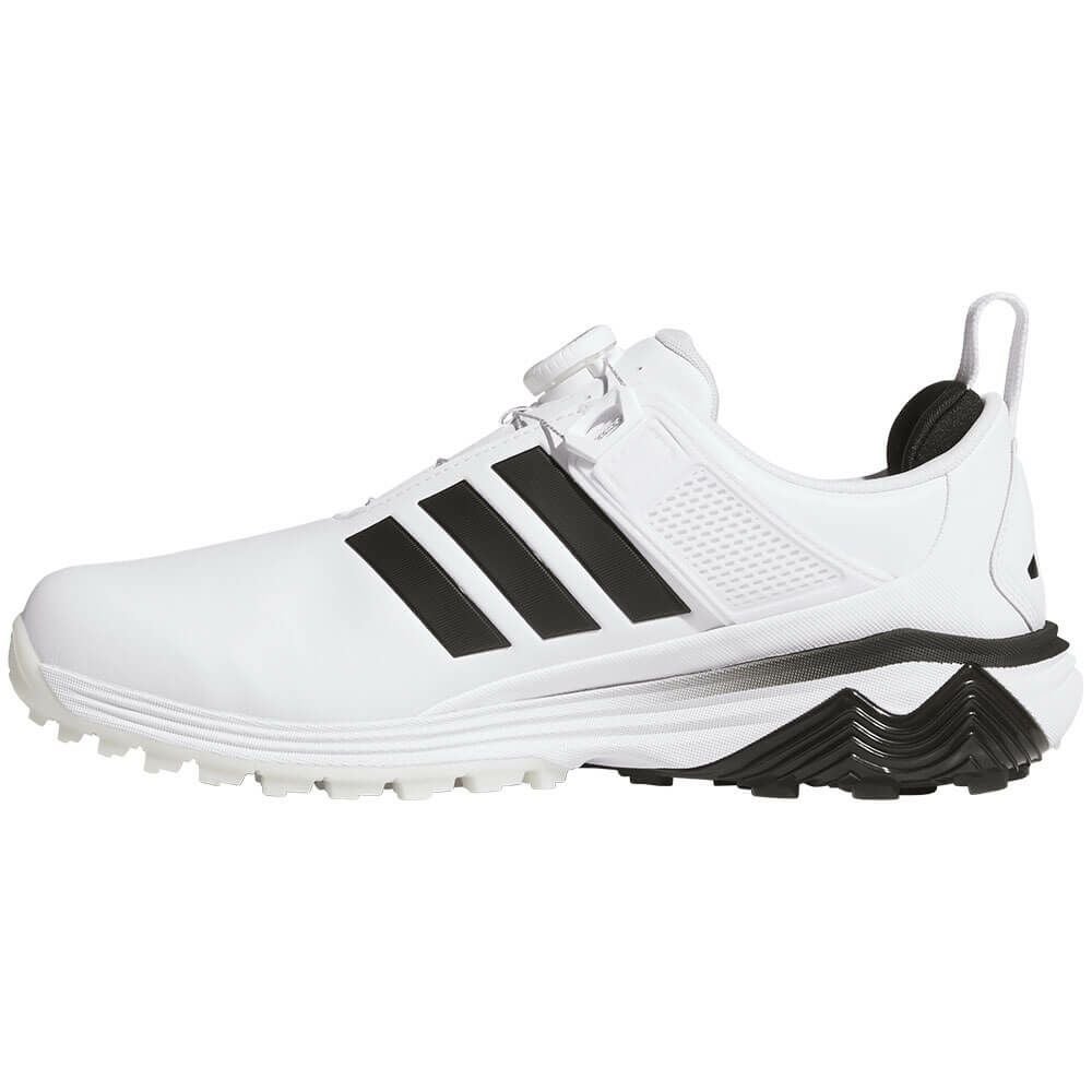 アディダス adidas　アディパワー 26 ボア　メンズ スパイクレス ゴルフシューズ OOM30 JS4138　2026年モデル ホワイト/ブラック/シルバー 詳細4