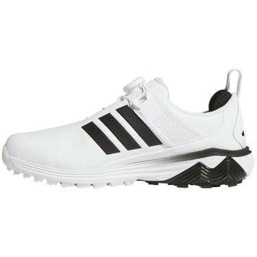 アディダス adidas　アディパワー 26 ボア　メンズ スパイクレス ゴルフシューズ OOM30 JS4138　2026年モデル ホワイト/ブラック/シルバー 詳細4