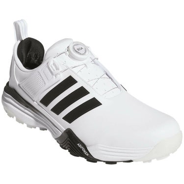 アディダス adidas　アディパワー 26 ボア　メンズ スパイクレス ゴルフシューズ OOM30 JS4138　2026年モデル ホワイト/ブラック/シルバー 詳細5