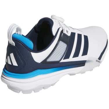 アディダス adidas　アディパワー 26 ボア　メンズ スパイクレス ゴルフシューズ OOM30 JS4139　2026年モデル ホワイト/ネイビー/ブルー 詳細6