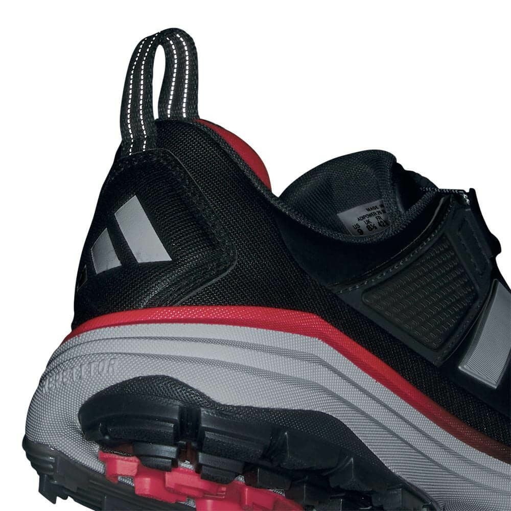 アディダス adidas　アディパワー 26 ボア　メンズ スパイクレス ゴルフシューズ OOM30 JS4141　2026年モデル ブラック/ホワイト/レッド 詳細9