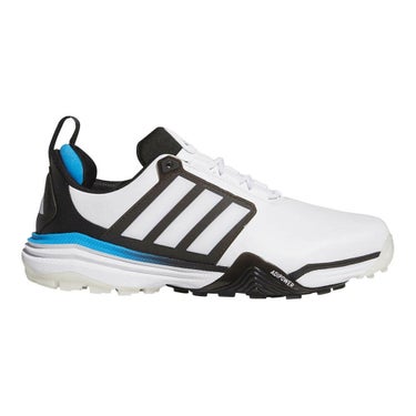 アディダス adidas　アディパワー 26　メンズ スパイクレス ゴルフシューズ OPJ09 JQ6815　2026年モデル ホワイト/ブラック/ブルー