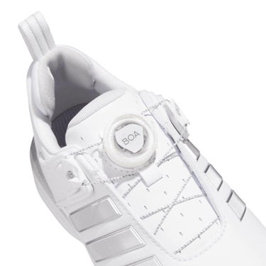 アディダス adidas　アディパワー 26 ボア　レディース スパイクレス ゴルフシューズ OPJ12 JP8385　2026年モデル ホワイト/シルバー/グレー 詳細7