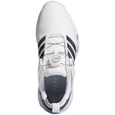 アディダス adidas　アディパワー 26 ボア　レディース スパイクレス ゴルフシューズ OPJ12 JP8386　2026年モデル ホワイト/ブラック/スカイ 詳細2