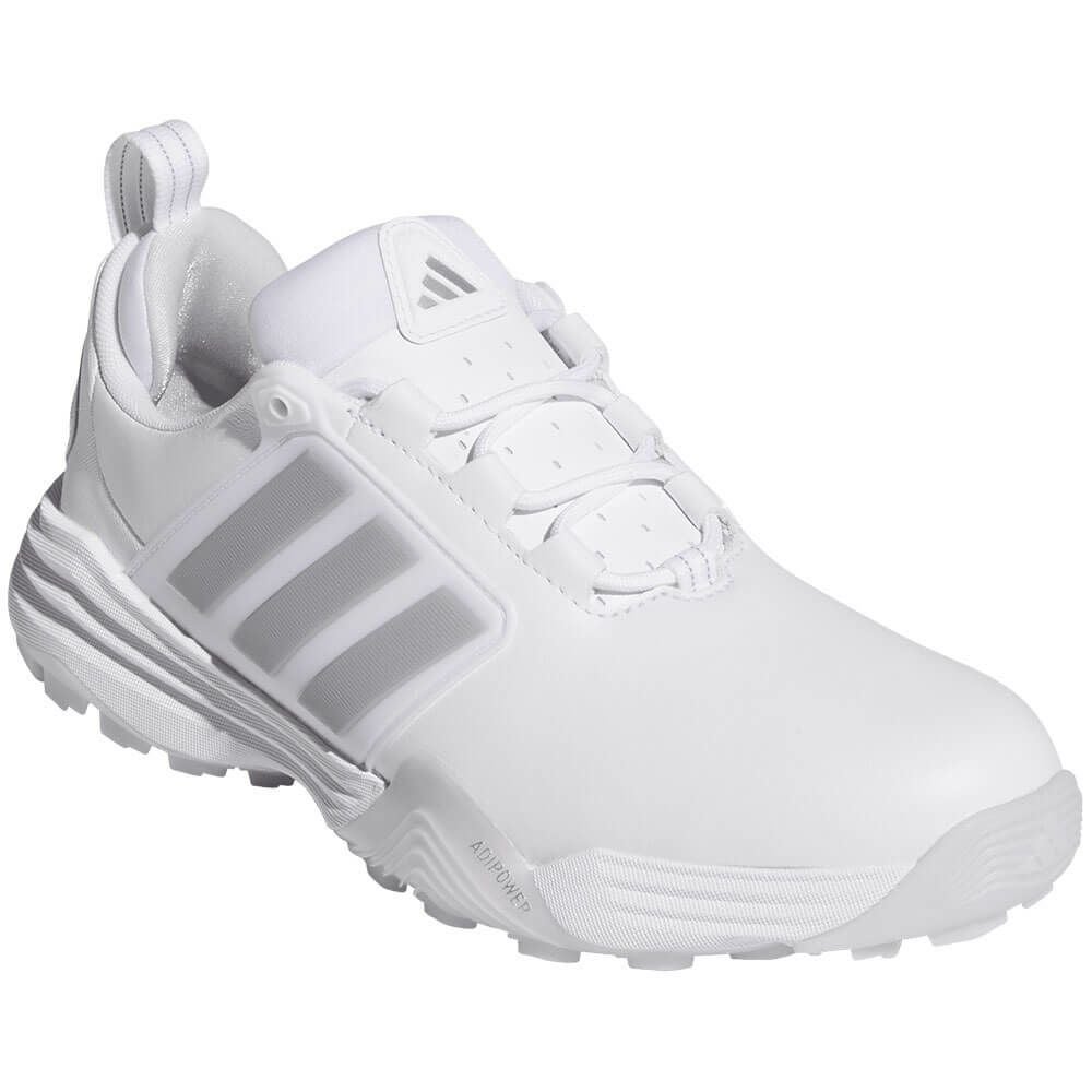 アディダス adidas　アディパワー 26　レディース スパイクレス ゴルフシューズ OPJ13 JP8397　2026年モデル ホワイト/シルバー/グレー 詳細5