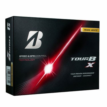 ブリヂストン　ツアーB X 2026年モデル ゴルフボール パールホワイト　1ダース（12球入り） パールホワイト 詳細5