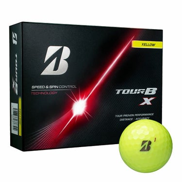 ブリヂストン　ツアーB X 2026年モデル ゴルフボール イエロー　1ダース（12球入り） イエロー